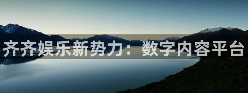 欧陆平台怎么下载：齐齐娱乐新势力：数字内容平台