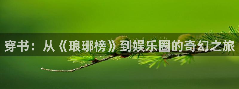 壹号大舞台下载链接：穿书：从《琅琊榜》到娱乐圈的奇幻之旅
